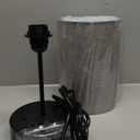 Touch Control Nightstand Light Bedside Table Lamp with USB C Charging Ports Alarm Clock 3 Way Dimmable Lamp for Bedroom Living Room HomeGray Thanksgiving and Christmas Gifts