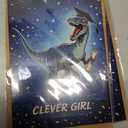 2 x Clever Girl Graduation Card 2026 Funny Dinosaur Happy Graduation Cards Gift for High School Student Daughter Son Him Her Friends Gifts Congratulations Graduate Diploma Grad Greeting Card 5.3''x8", 8x5.3 Inch