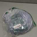 UMINEUX Oval Fitted Vinyl Tablecloth with Elastic Edged & Flannel Backing, Waterproof Wipeable Oval Table Cover - Fits Tables up to 42"X68" (GrayMarble) (Greymarble)