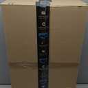 LUMI Ultra Thin Indoor Door Mat for Entrance 24"x36", Non Slip Entryway Mat, Low Profile Doormat, Unique Herringbone Design Carpet for Inside, Patio, Porch, Beige