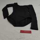 Capezio womens Long Sleeve Leotard (Medium, Black)