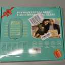 30X 10X Extra Large Floor Magnifying Glass with Light and Stand,7-inch Adjustable Height Floor Magnifying Lamp,2 in 1 Lighted Magnifiers for Close Work, Sewing,Crafts,Hobbies,Reading,Black