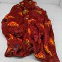 Narecte Cozy Oversized Blanket Hoodie Wearable Blanket Adults Soft Hooded Blanket Hoodie Birthday Gifts for Women Christmas (Pizza)