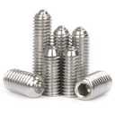 M16 x 25mm Stainless Steel Hex Socket Spring Ball Point Grub Screws 2pcs