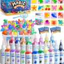 Magic Water Elf Toy Kit - Magic Gel Water Pets with Aquarium Bottle - Make Your Own Squishies Crafts Toys - Crafts Kit for Kids Christmas Gifts Birthday for Girls Boys Age 6 7 8 9 10 Years Old (20 Colors)