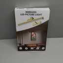 Wireless Picture Light with Remote, Battery Operated Wall Sconce 5000mAh, 3 Color Modes and Dimmable LED Wall Lights with Timer for Painting, Frame, Gallery, Dartboard, Bedroom (Black-2Pack)