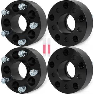ECCPP 4PCS 5x4.5 to 5x5 Wheel Adapters Hub Centric Conversion 2" 5 Lug 1/2" 71.5mm hub Fits for Jeep Cherokee 1984-2001 | for Jeep Wrangler 2007-2011 (Wheels 5x5 Bolt Pattern)
