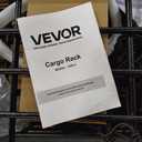 VEVOR Roof Rack Basket, 64 x 50 x 4.1 in, Universal Rooftop Cargo Carrier with Two 35.4 x 39.4 in Cargo Net,150 lbs Max Car Top Luggage Holder, 4.1 in Fence, Anti-Rust Alloy Steel, for SUV Truck Car