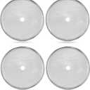 Secura French Press Replacement Screens, Stainless Steel Reusable Mesh Filter for 50 Ounce, 1.5 Liter, 12 Cup Coffee Press, 4 Pack