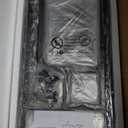 4-Tier Mini Fridge with Storage,Mini Fridge Shelf,Microwave Stand with Storage,Bakers Rack with Storage Shelf,Microwave Oven Stand with,Mini Fridge for Dorm (Black)