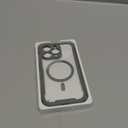 Miracase for iPhone 16 Pro Case Full-Body Phone with Built-in Glass Screen Protector, [Compatible with MagSafe] Military Drop Proof 16 Pro Cover Bumper 6.3 inch, Grey (Magnetic Grey Titanium)