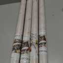4 x Flake White Marble Peel and Stick Wallpaper 32"157" Granite Beige Contact Paper Limewash Europa Waterproof Self-Adhesive PVC Modern Covering for Living Room Countertop Bedroom Garage