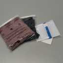 Carer Incontinence Underwear for Women 150ml High Absorbent Leak Proof Underwear for Women Washable Women's Incontinence Panties for Incontinence Bladder Leak 2 Pack Black/Dusty Rose, Size: XL