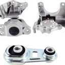3PCS Engine Motor & Transmission Mount Compatible with Mitsubishi Outlander 2.5L 2022-2024,Compatible with Nissan Rogue 2021 2.5L, 11210-6RA0A 11220-6RA0A 11360-6LA0A
