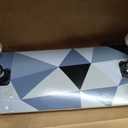 WhiteFang Skateboards for Beginners, Complete Skateboard 31 x 7.88, 7 Layer Canadian Maple Double Kick Concave Standard and Tricks Skateboards for Kids and Beginners
