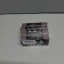 5 x Black Portable Door Lock Home Security Door Locker Travel Lockdown Locks for Additional Safety and Privacy Perfect for Traveling Hotel Home Apartment College (1 Pack)