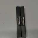2 x Gentlehomme - Men's 2-in-1 Eyebrow Brush & Pencil - Shape, Define & Fill In - Ultra-Thin, Long-Lasting Black - Vegan