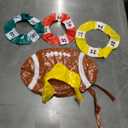 Football Goal Post Ring Toss Game Inflatable Football Post Ring Toss for Sports Birthday Party Game Day Tailgate Party Supplies