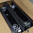 4 Pack Furniture Dolly Upgraded Dollies Connectable with 4 Wheels Small Flat Dolly Cart with 500 LBS Capacity for Heavy Appliance, Black