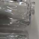 MIWUYI Olive Oil Dispenser Bottle for Kitchen, 3 Pack Glass Oil and Vinegar Dispenser Set, Elegant Book Design, Durable, Leak-Proof, Easy-Pour Spouts, Perfect for Kitchen, Dining Table (12oz)