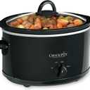 Crock-Pot 4-Quart Manual Slow Cooker, Black