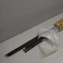 2025 Over The Table Rod Stand with Clamps, Adjustable Length(60"-110") Black Table Balloon Arch Stand, Thickened Rustproof Garden Arch, Perfect for Wedding Birthday Christmas Party Decoration