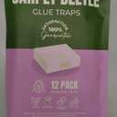 Carpet Beetle Traps – 12 Pack | Sticky Indoor Glue Boards for Carpet Beetles, Larvae & Other Crawling Insects | NonToxic Pest Control Trap & Monitor for Closets, Storage Areas, and More