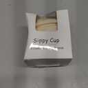 6 Months+ Sippy Cups with Handles,Small Silicone Sippy Cups Leak Proof 5oz,No Spill Sippy cups for Toddlers (Milk)