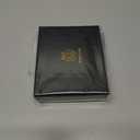 Genuine Leather Men's Wallet with Zipper Vintage RFID Blocking Large Capacity Wallet for Men with 11 Credit Card Slots and 1 ID Window (Black)