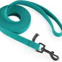 Wolfone 5ft Viridian Green Long Leash - Waterproof Training Dog Leash for Recall, Swimming, Camping, Beach, Hunting, Walking (1.5M)