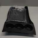 Tressiche Lower Center Console Organizer Tray with Drink Cup Holder and Armrest Storage Box for Rivian R1T/R1S 2024 2023 2022 Console Storage Box Interior Accessories-2 Pack