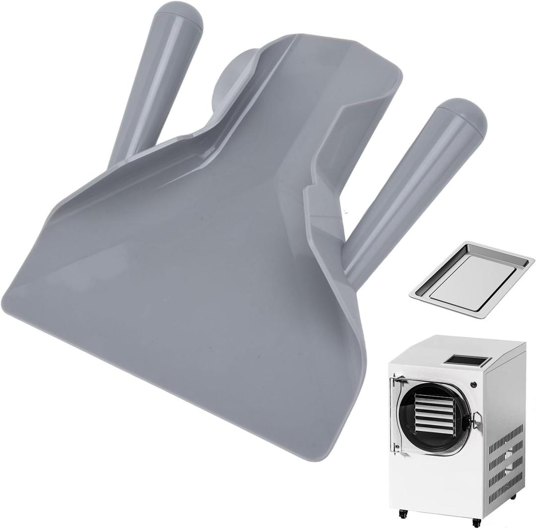 Freeze Dryer Scoop, Perfectly Fit Harvest Right Trays, Freeze Dryer Accessories, Quick Fill Tool to Bag Freeze Dried Food, Multipurpose Speed Scooper for French Fries, Skittles, Snacks, Double Handle