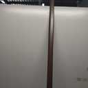 Door Sweep Brush Aluminum, 1 x 48 Inch, Brown, 2 Set