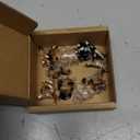 Cobahom 12Pcs 0.79 Inch Small Claw Clips Cute Hair Clips for Women, Mini Hair Clips for Hair Styling, Small Blone Tortoise Hair Clips for Thin Thick Hair, Multicolor