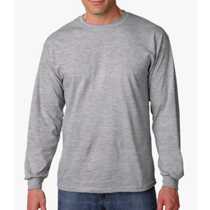 Gildan Adult Heavy Cotton 5.3 oz. Long-Sleeve T-Shirt, M 