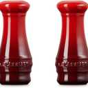 Le Creuset, Salt and Pepper Shaker Set of 2 - Cerise
