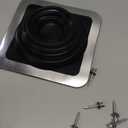 VIVIDA #3 Metal Roof Pipe Flashing, Metal Roofing Pipe Boot Kit, High Temp Silicone Vent Boot, for Tube OD 1/4" to 5", Square Base, Screws & Hex Socket Included, 1 Pack