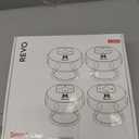 REVO The Original 4-in-1 Smart Cupping Therapy Massager, Red Light Therapy for Targeted Pain Relief, Knots, Aches, Muscle Soreness, Circulation & Tighter Skin, Portable Cupping Kit (Four Pack)