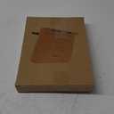 Readaeer Bamboo Book Stand, Large Book Holder with 6 Adjustable Height, Foldable Cookbook Stand Desktop Document Holder for Kitchen & Office (13.4 x 9.3 Inch)