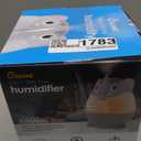 Crane Adorables Ultrasonic Mini Humidifiers for Bedroom and Baby Nursery, 5 Gallon Cool Mist Air Humidifier for Large Room or Kid's Room, Humidifier Filters Optional, Mini Elephant