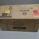 LEDIARY 20" Caged Ceiling Fans with Lights and Remote, Flush Mount Bladeless Ceiling Fan Low Profile, Small Farmhouse Industrial Enclosed Ceiling Fan with Light for Bedroom, Kitchen, Indoor (20 Inch Black)