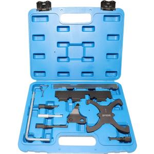 Camshaft Timing Locking Tool Kit Compatible with Ford fusion Escape Focus Fiesta Mazada 1.25 1.4 1.6 1.7 1.8 2.0 2.3L 2.5L Ecoboost 1.5L 1.6L, 2.0 TDCi 303-1097 303-748 303-1550 303-1552 303-376