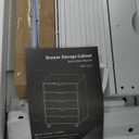 OLIXIS 5 Drawer Mobile File Cabinet Under Desk Storage Organization with Wheels Vertical Filing Chest Rolling Wood Small Desk Printer Stand for Home Office, 15.75"D x 18.74"W x 25.39"H, White