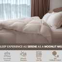 OverCloud™ Goose Down Comforter, Queen Size Winter Down Duvet Insert, Hotel Collection Comforter Ultra Soft 700+ Fill Power Down Proof Duvet Insert with Corner Tabs (90"X90")