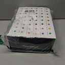 AnyMark Metallic Acrylic Paint, 48 Colors with 12 Brushes, 2 fl oz/60ml Bottles, Glitter Acrylic Paint Set for Kids Adults Canvas, Rock, Wood