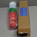24 Pack Plastic Christmas Cups, 16oz Reusable Tumblers for Holiday Party Supplies Decorations (4 Designs)