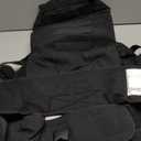 Russian Special Forces MOLLE Tactical Vest Outdoors Neck Shoulder Lower Body Protector, black, One Size