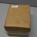 Handmade Butter Crock, Blown Glass Butter Dish with Lid, Elegant Butter Keeper for Countertop (Silver)