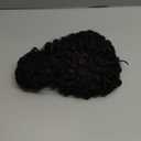 Afro Kinky Twist Crochet Braids Hair For Black Men African Human Hair System Afro Toupee All PU Hair Piece 120 8x10#15mm Curl 1B