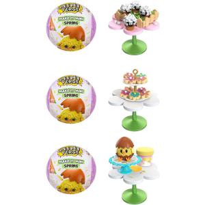 MGA's Miniverse Make It Mini Make It Mini Spring (3 Pack), Seasonal, Easter, Blind Pack, DIY, Crafts, Resin, Replica Food, Not Edible, Collectors, 8+